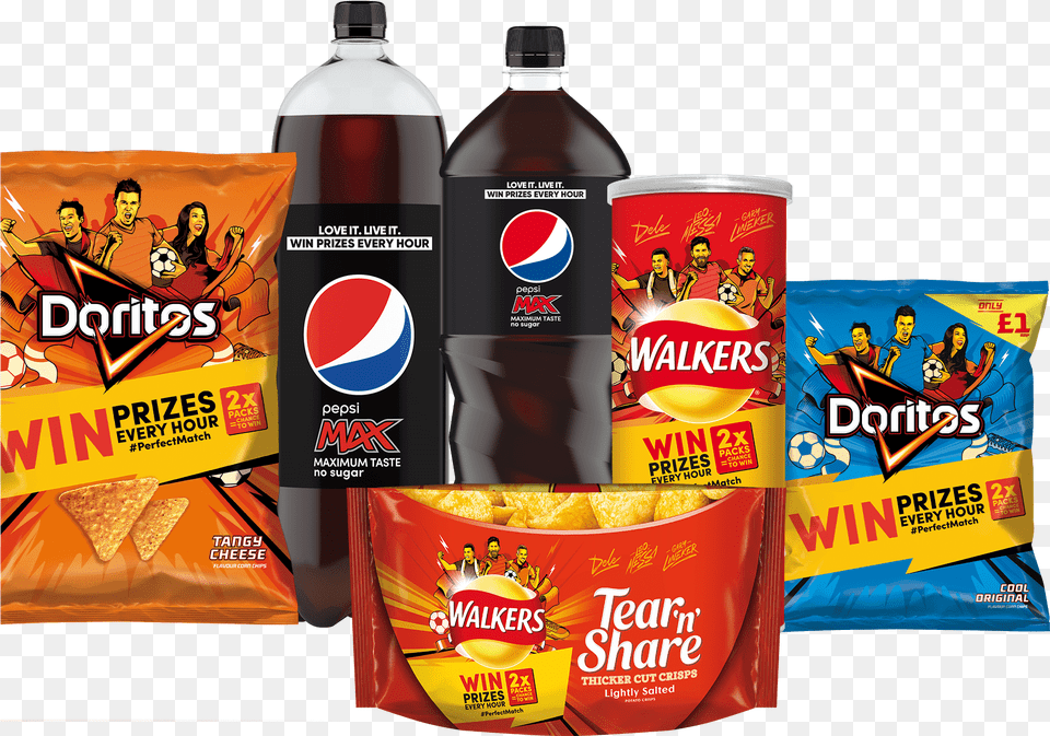 Carbonated Soft Drinks, Food, Snack, Advertisement, Person Png Image