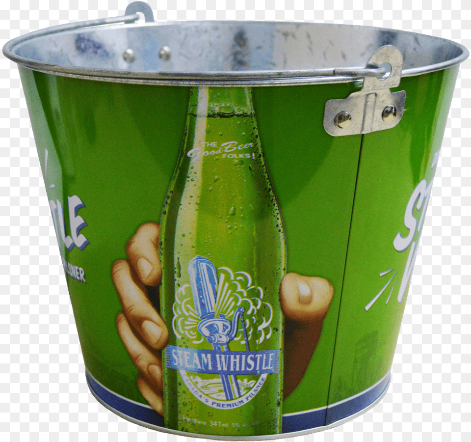 Carbonated Soft Drinks, Alcohol, Beer, Beverage, Bucket Free Png Download