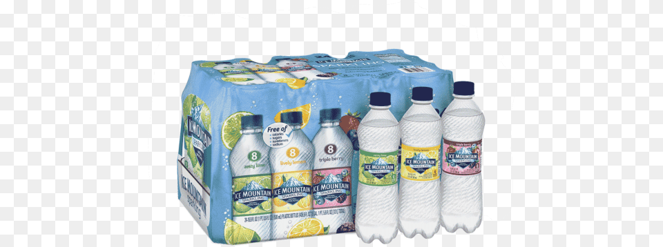Carbonated Water, Bottle, Water Bottle, Beverage, Mineral Water Png Image