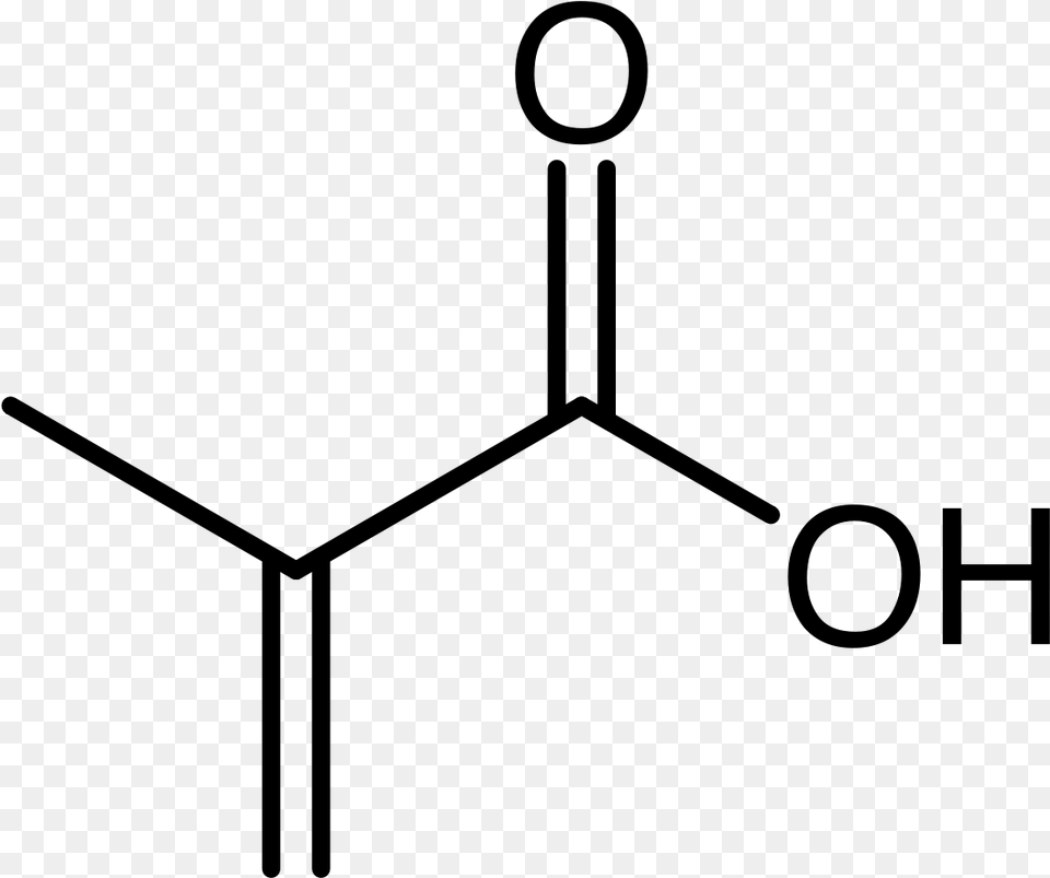 Carboxylic Acid Skeletal Formula Clipart Download Skeletal Formula Of Carboxylic Acid, Gray Png Image