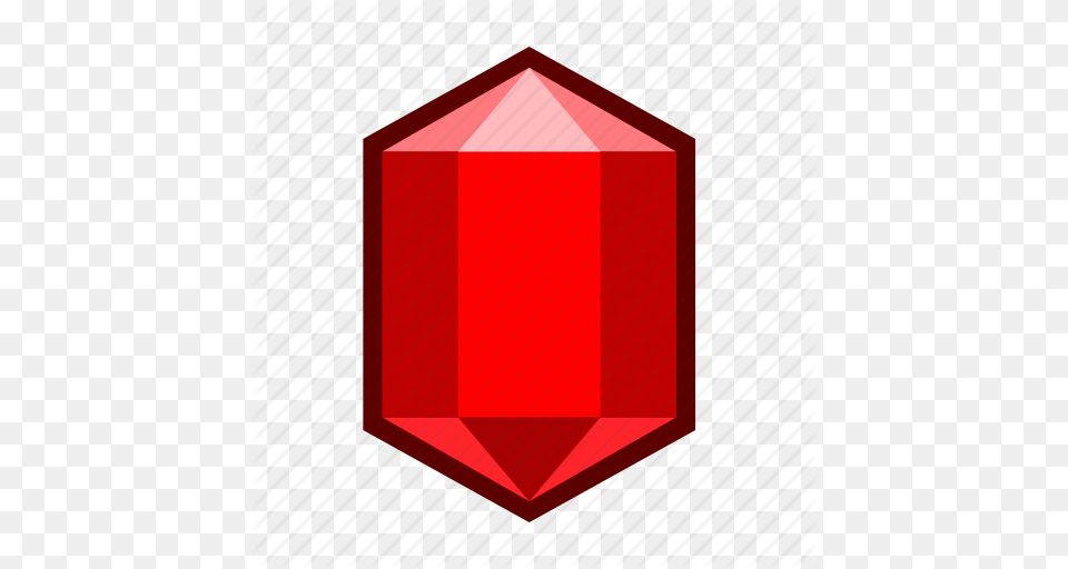 Carbuncle Crystal Garnet Gemstone Red Ruby Stone Icon, Accessories, Jewelry, Mailbox, Diamond Free Png