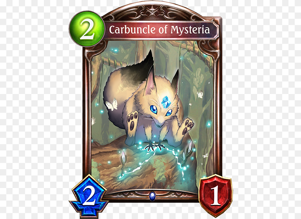 Carbuncle Of Mysteria Blood Wolf Shadowverse, Book, Publication, Animal, Cat Png