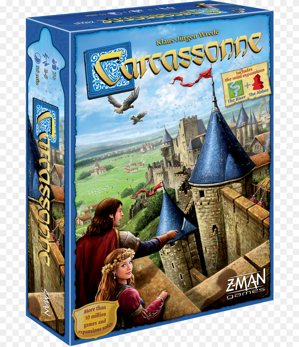 Carcassonne Game, Publication, Person, Book, Adult Free Png