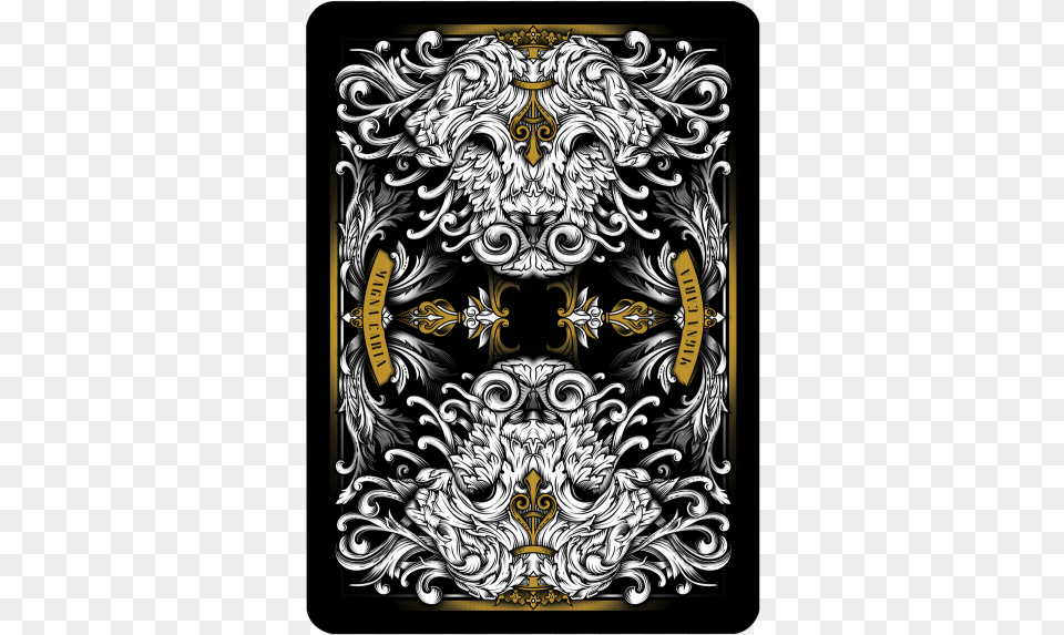 Card Back Seasons Playing Cards Magna Carta Designer Luxury Playing, Pattern, Art, Floral Design, Graphics Free Png Download