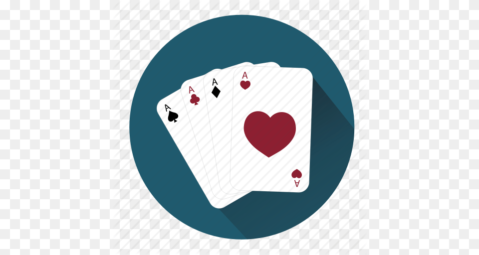 Card Cards Casino Gambler Gambling Heart Poker Icon, Disk Free Png