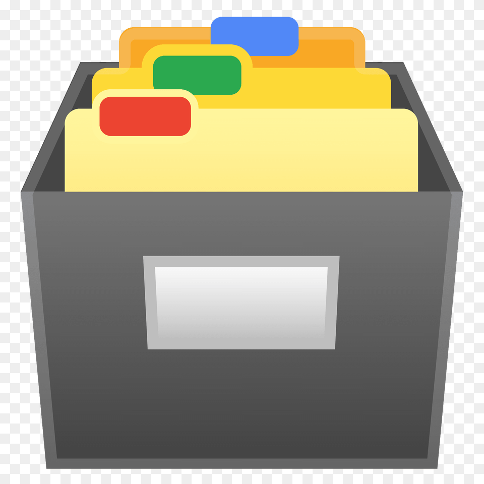 Card File Box Emoji Clipart, First Aid, File Binder, File Folder, Bulldozer Free Png