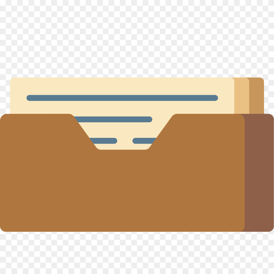Card File Box Emoji Clipart, File Binder, File Folder Free Transparent Png