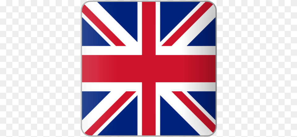 Card Front Union Jack Flag Square, United Kingdom Flag Free Png Download