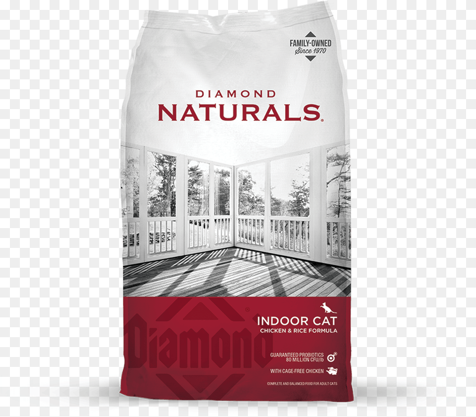 Card Image Cap Diamond Naturals Indoor Cat Formula, Advertisement, Poster Png