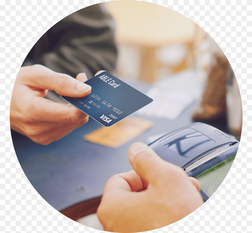 Card In Use Circle Rev Payment, Text, Credit Card Free Png