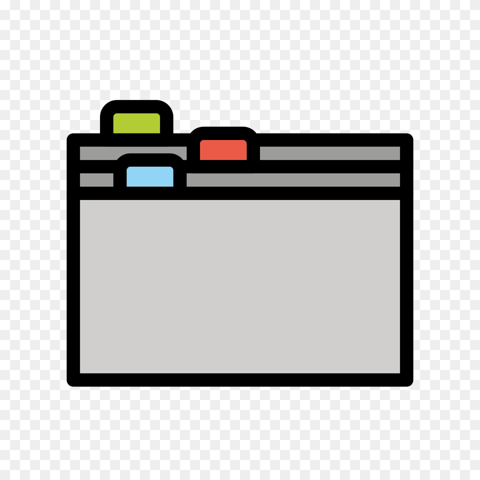 Card Index Dividers Emoji Clipart, File, Blackboard Free Png Download