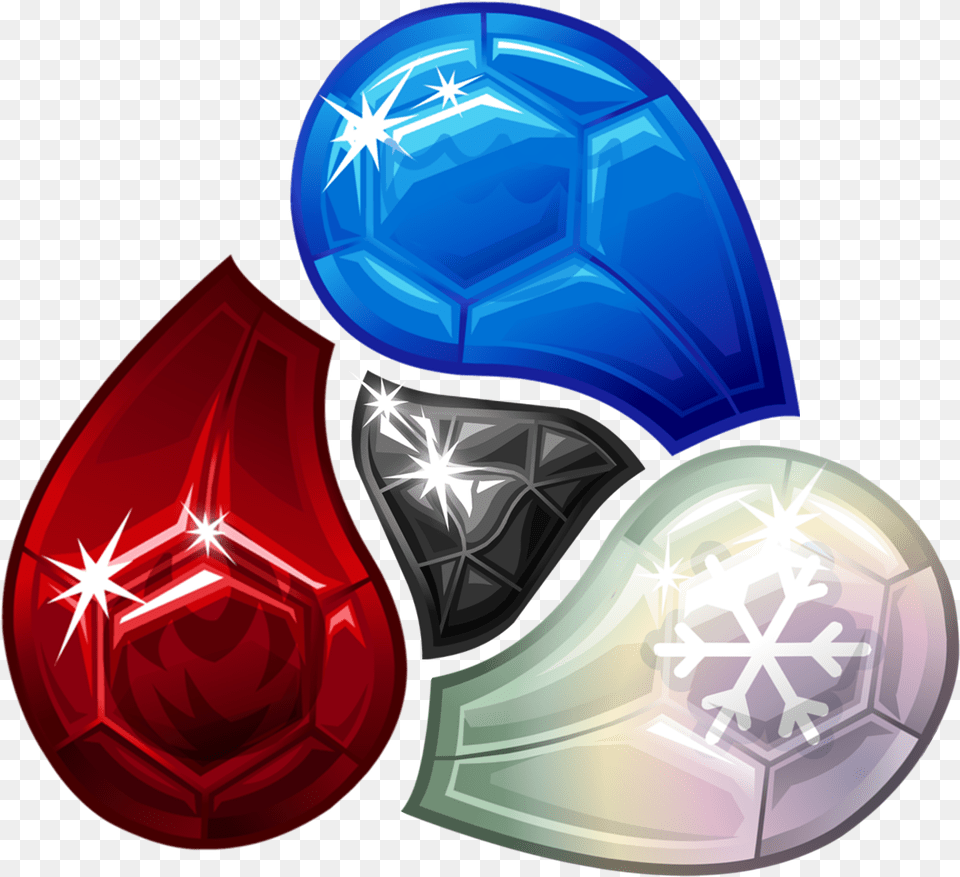 Card Jitsu Gems Full Club Penguin Amulet, Ball, Football, Soccer, Soccer Ball Free Transparent Png