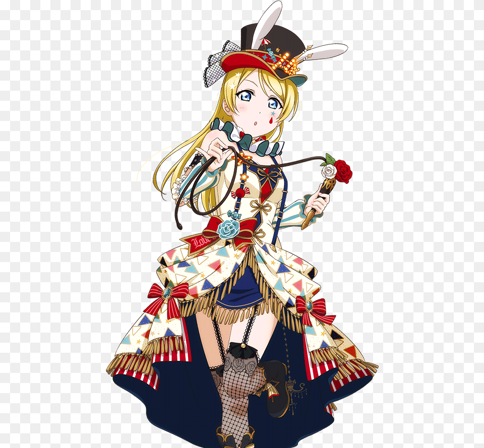 Card Love Live Eli Circus, Publication, Book, Clothing, Comics Free Transparent Png