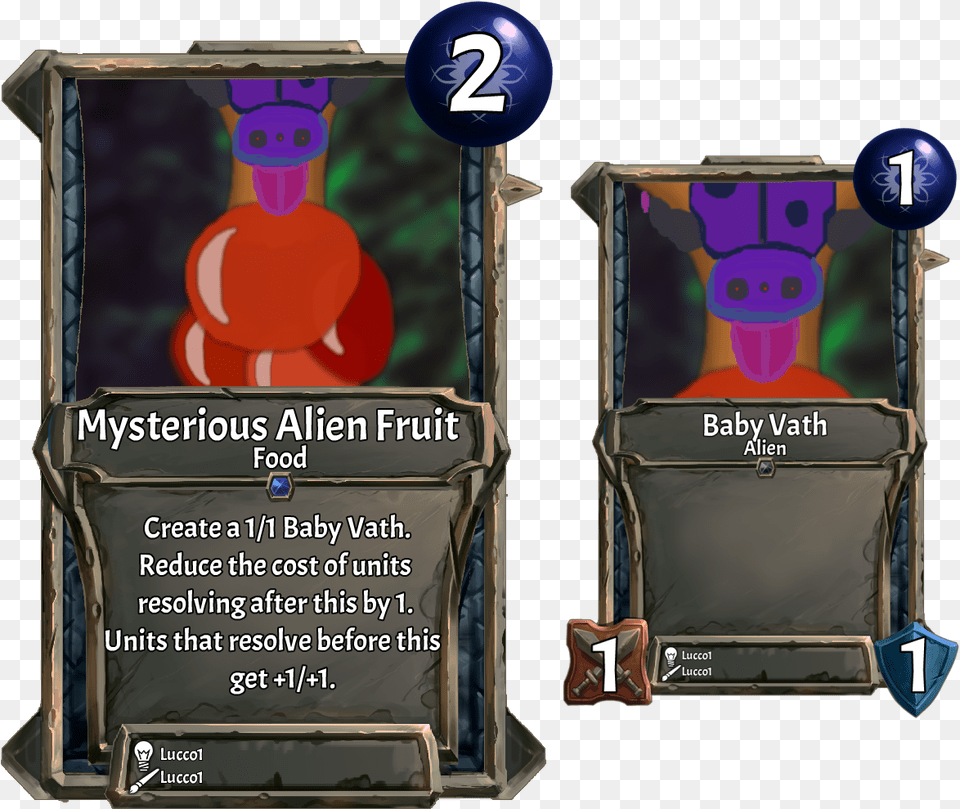 Card Mysterious Alien Fruitweek Lich Png Image