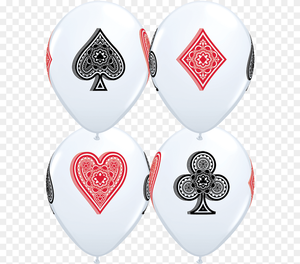 Card Suits Balloons Balloon, Accessories, Earring, Jewelry Free Transparent Png