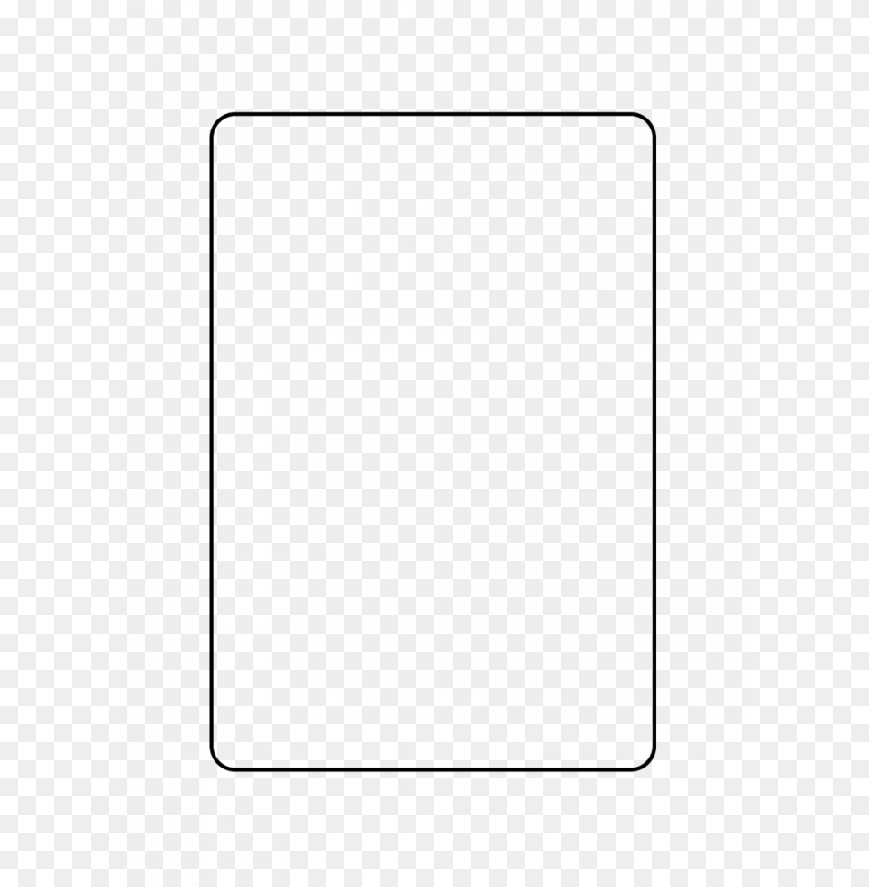 Card Template Simple Cruzrich Parallel, Gray Png