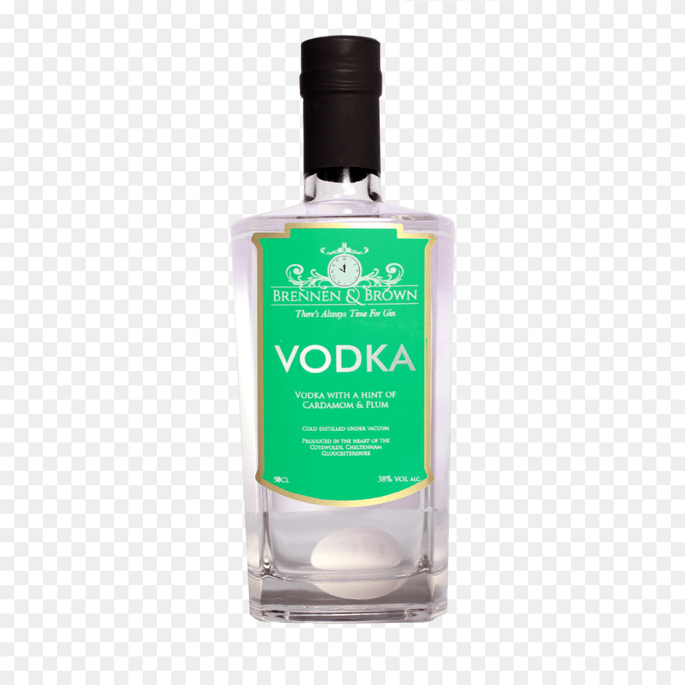 Cardamom Plum Vodka Brennenandbrown, Bottle, Cosmetics, Perfume, Alcohol Free Transparent Png