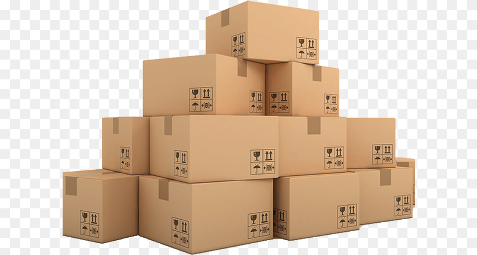 Cardboard Box, Carton, Package, Package Delivery, Person Free Png Download