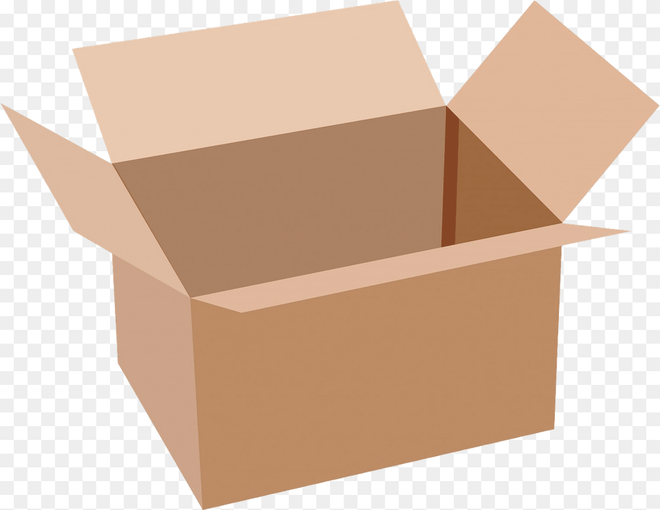 Cardboard Box Clipart, Carton, Package, Package Delivery, Person Free Png
