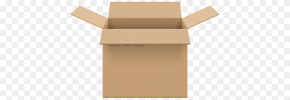 Cardboard Box Open Clip Art, Carton, Mailbox, Package, Package Delivery Free Png Download
