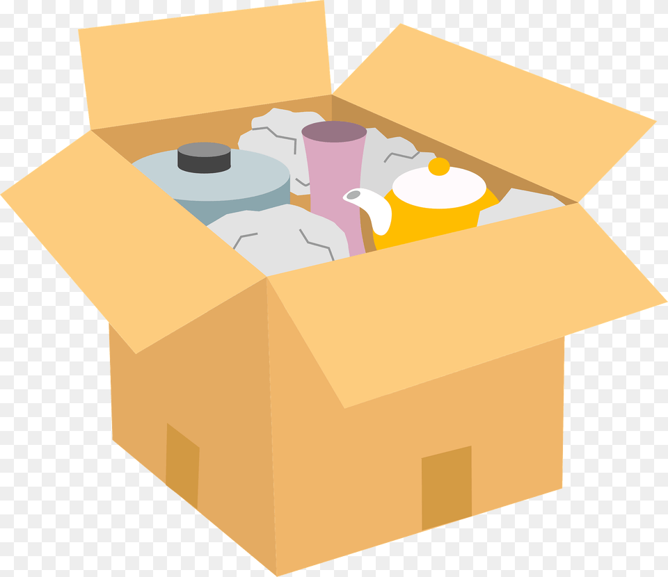 Cardboard Box Packing Clipart, Carton, Package, Package Delivery, Person Png Image