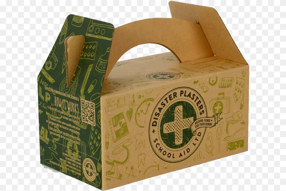 Cardboard Boxes Box, Carton, Qr Code Png Image