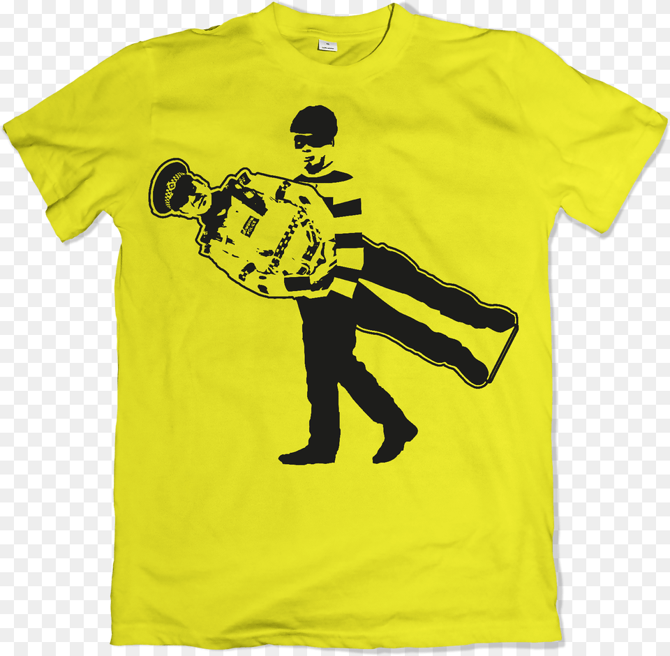 Cardboard Cop T Shirt Design T Shirt, T-shirt, Clothing, Boy, Child Png Image