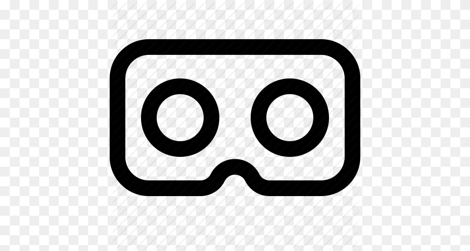 Cardboard Gear Vr Goggles Oculus Virtual Reality Goggles Vr Icon, Accessories, Glasses, Architecture, Building Free Transparent Png