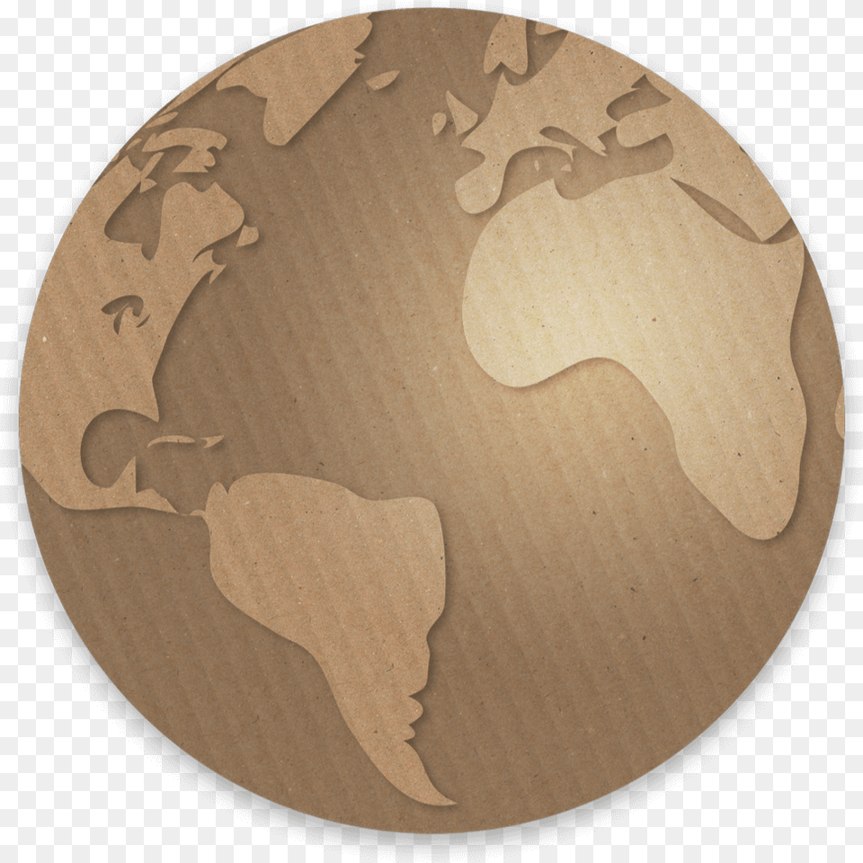Cardboard Globe Circle, Astronomy, Outer Space, Planet Png Image