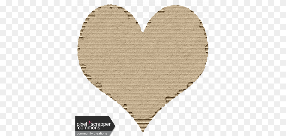 Cardboard Heart Kraft Graphic By Tina Shaw Pixel Scrapper Heart, Home Decor, Person Png Image