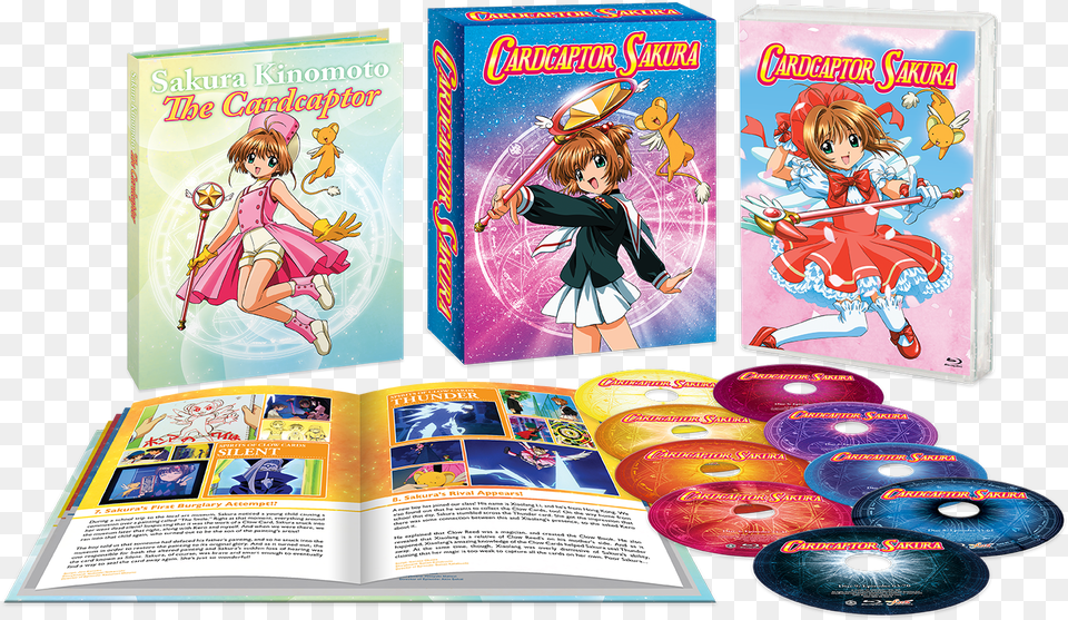 Cardcaptor Sakura Blu Ray, Publication, Book, Comics, Adult Free Png