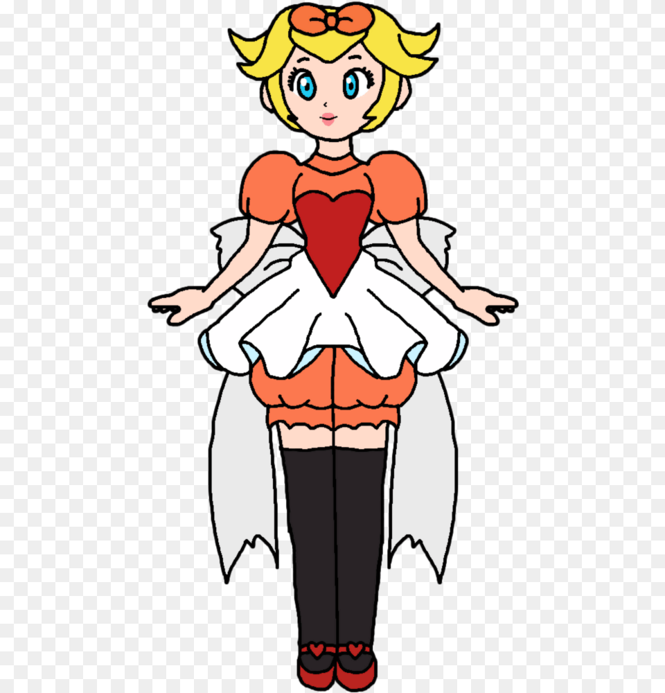 Cardcaptor Sakura By Katlime Peach Nes Katlime 720x1109 Princess Peach In Space, Baby, Person, Cartoon, Face Free Png