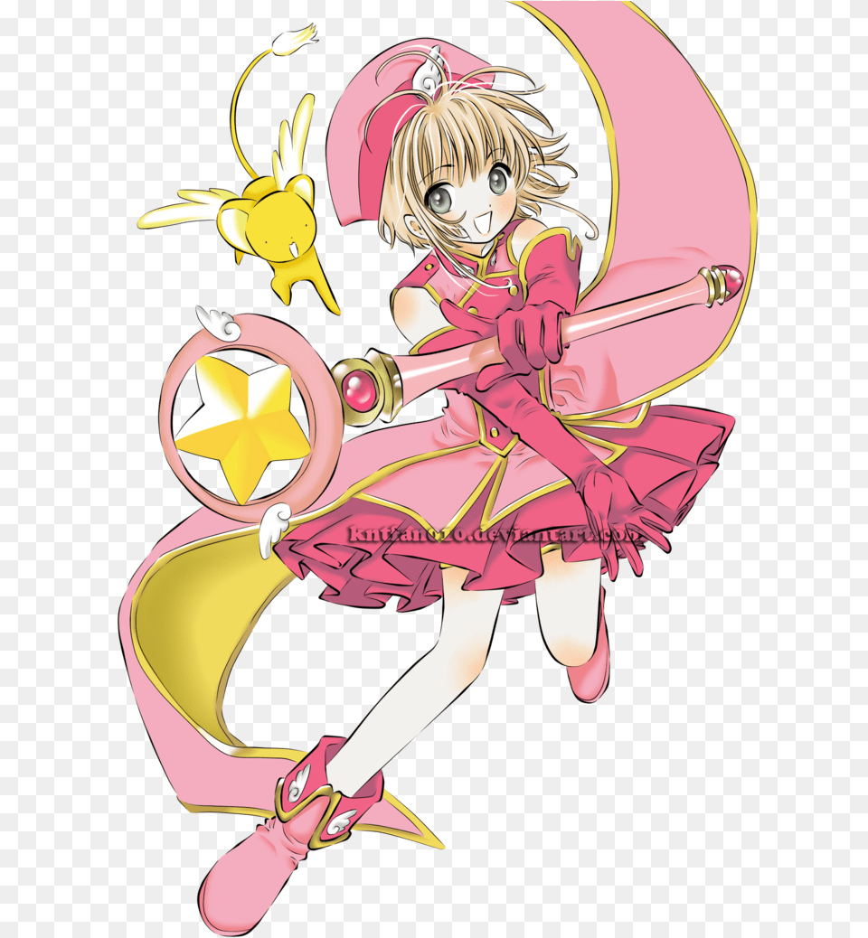 Cardcaptor Sakura By Kntfan010 D51a9lc Sakura Card Captors, Book, Comics, Publication, Baby Png