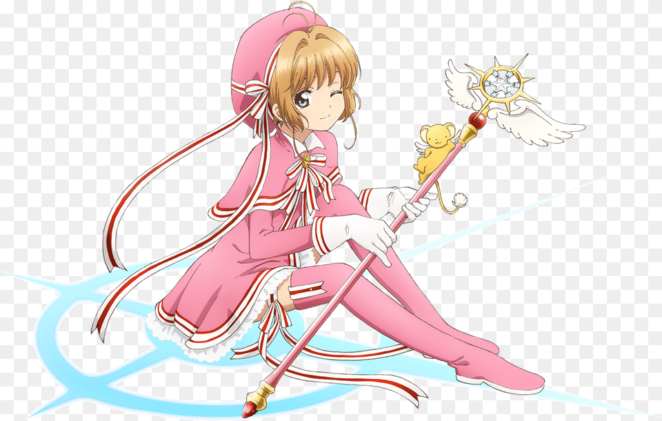 Cardcaptor Sakura Clear Card Hen Zerochan Sakura Card Captors, Book, Comics, Publication, Person Png