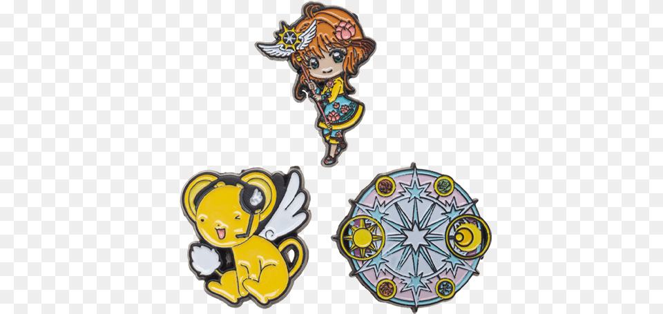 Cardcaptor Sakura Pin Pack Dot, Art, Book, Comics, Publication Free Transparent Png