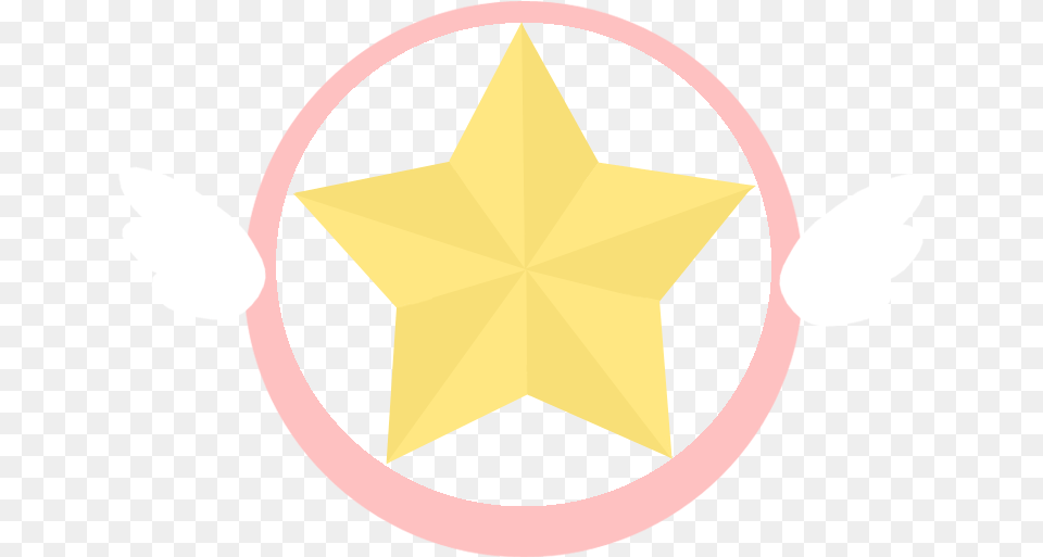 Cardcaptor Sakura Star Transparent Circle, Star Symbol, Symbol, Animal, Fish Png