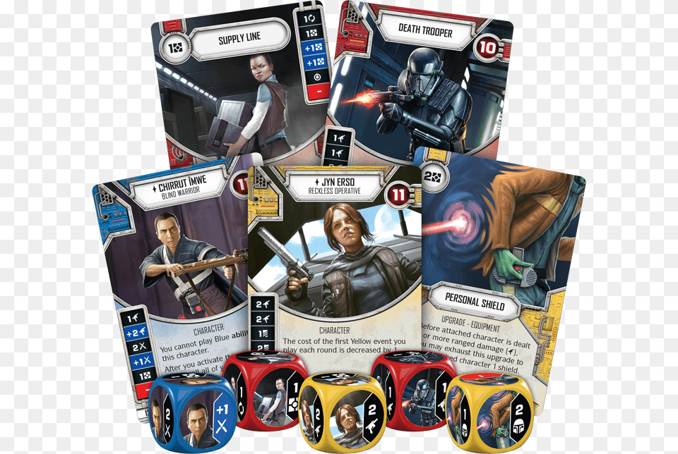 Star Wars Destiny Booster, Adult, Publication, Person, Woman Free Png Download