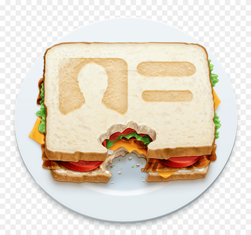 Cardhop Icon Cardhop For Mac, Food, Lunch, Meal, Sandwich Free Png Download