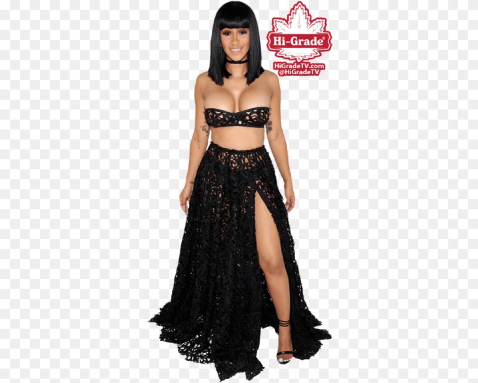 Cardi B, Adult, Person, Hair, Formal Wear Png