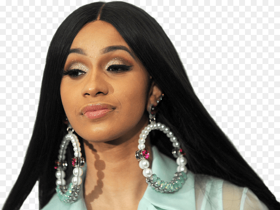 Cardi B Large Earrings Bill Cosby Cardi B, Accessories, Person, Jewelry, Head Free Png