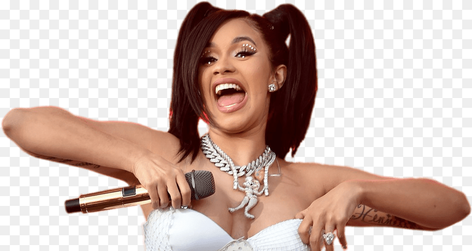Cardi B On Stage Cardi B Coachella 2018, Woman, Solo Performance, Person, Performer Free Png