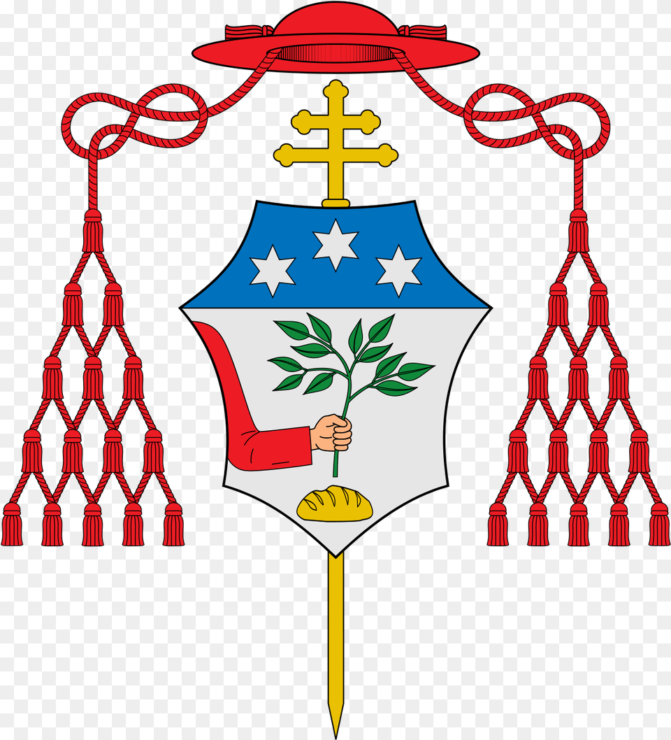 Cardinal Coat Of Arms Template, Cross, Symbol Free Png