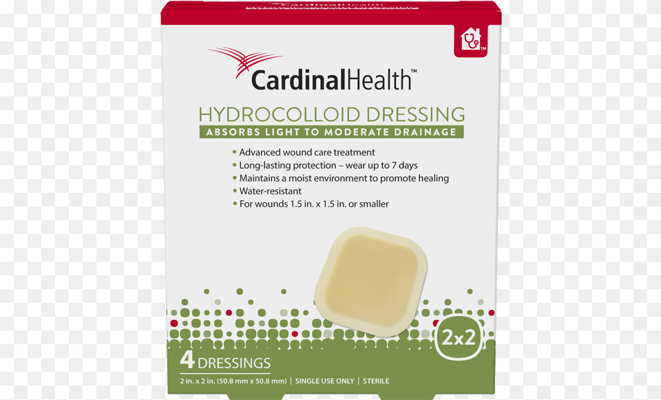 Cardinal Health Cardinal Health Hydrocolloid 2in X, Advertisement, Poster Free Png Download