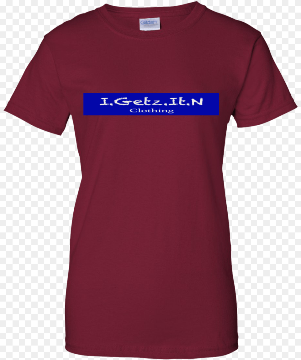 Cardinal L Blue Banner, Clothing, T-shirt, Maroon Free Transparent Png