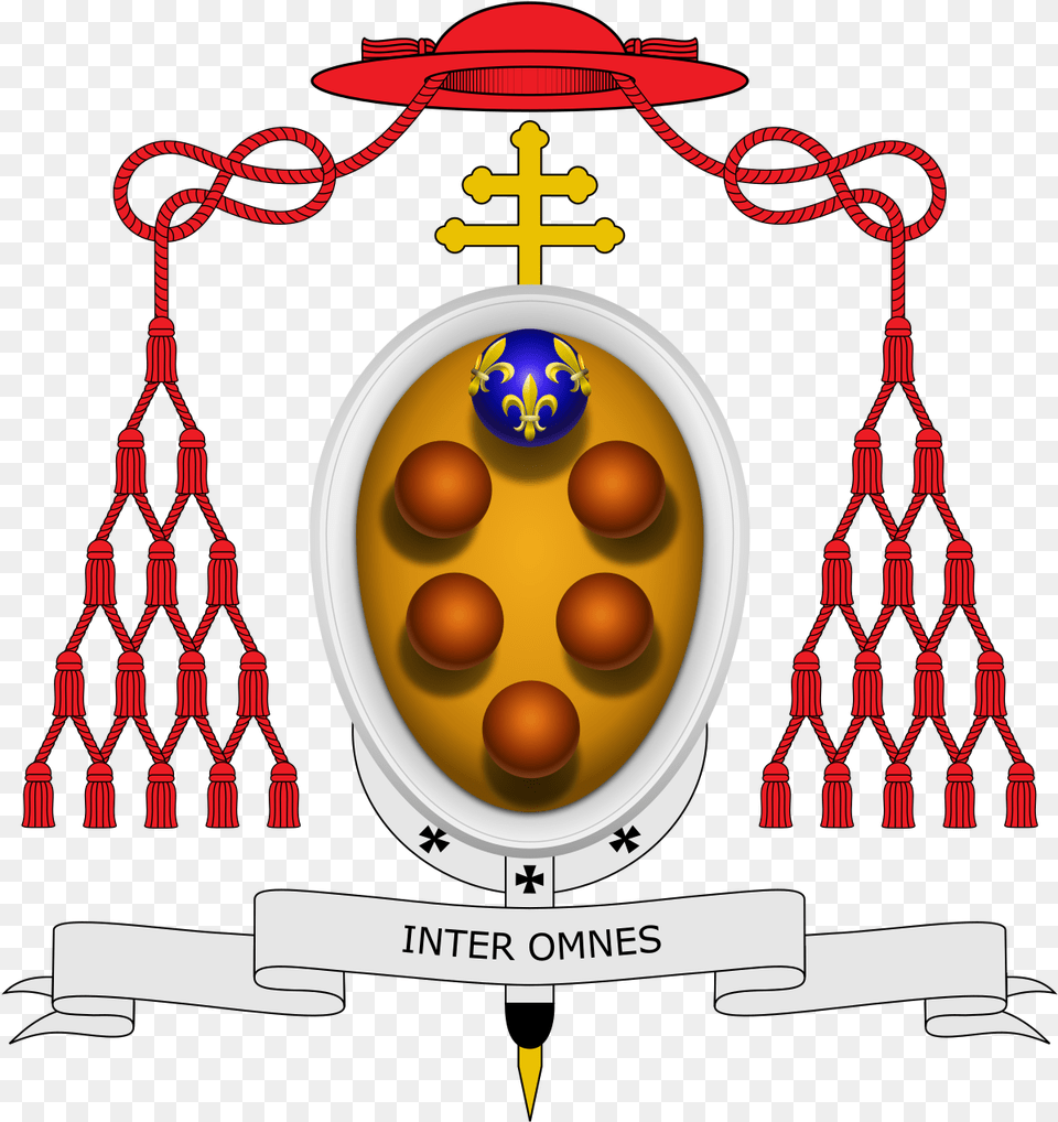 Cardinal Ottaviani Coat Of Arms, People, Person, Festival, Hanukkah Menorah Free Png Download