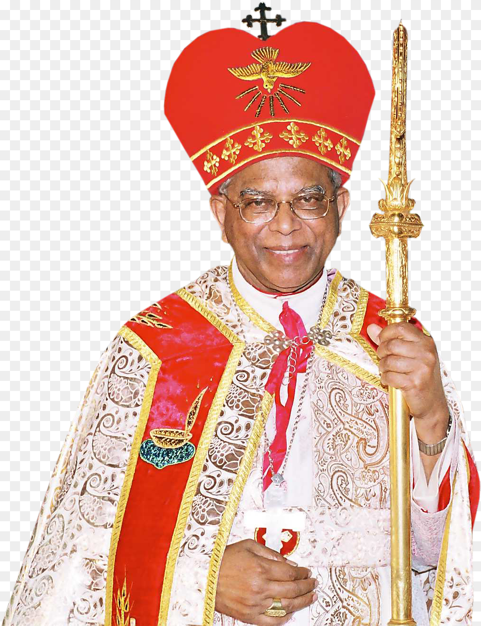 Cardinal Varkey Vithayathil, Bishop, Priest, Person, Adult Free Png