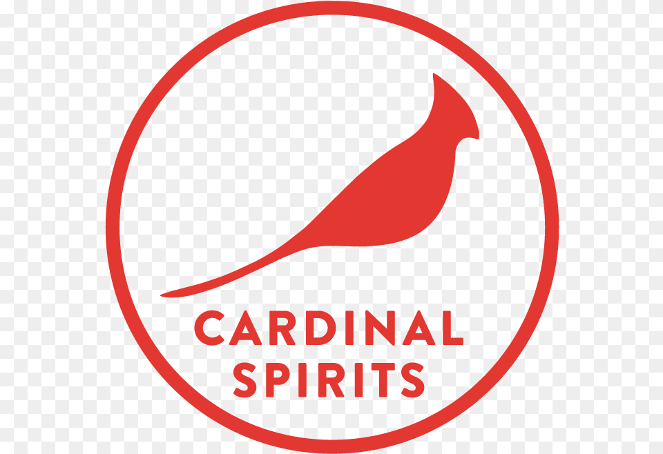 Cardinalspirits Logo 720 Cardinal Spirits Logo, Animal, Bird, Disk Png