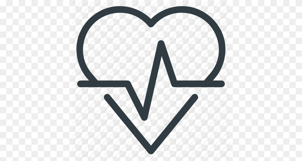 Cardio Health Heart Rate Report Icon, Gate, Logo, Symbol Png Image