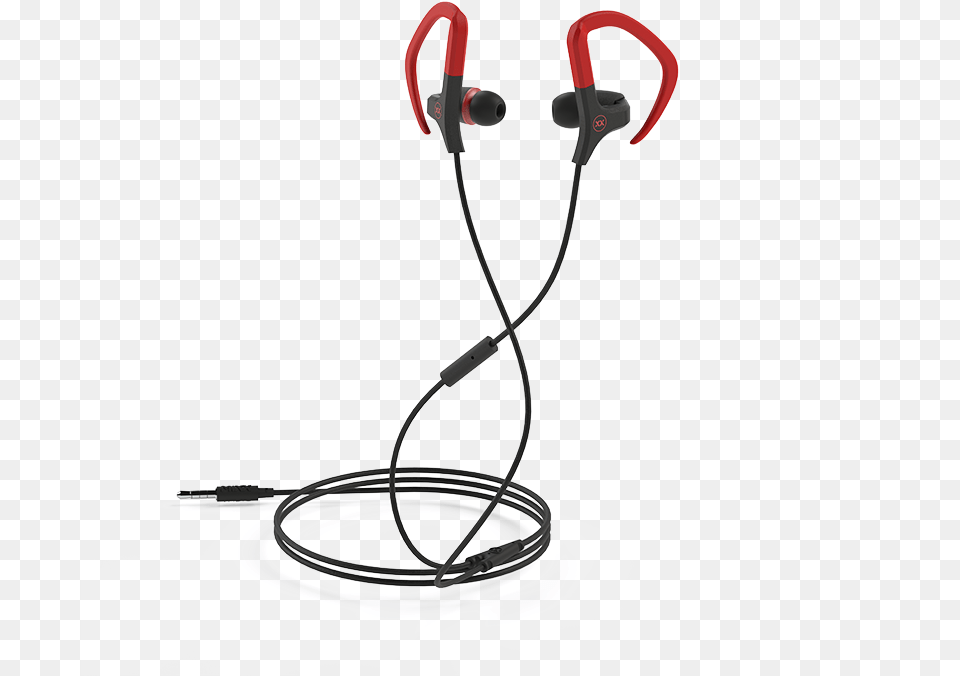 Cardio Sports Earphones Wire, Electrical Device, Microphone, Electronics, Headphones Png Image