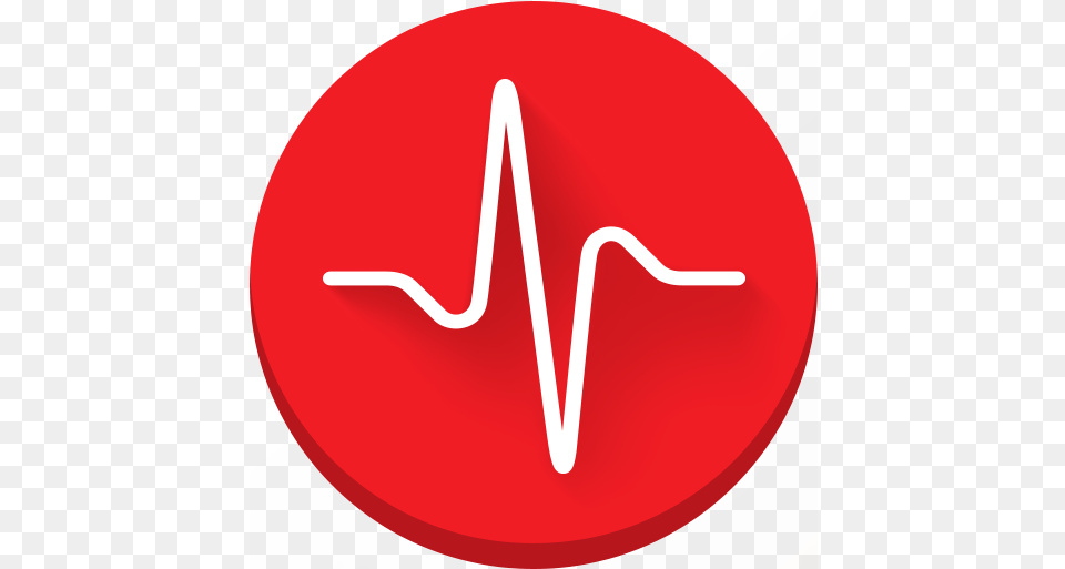 Cardiograph Cardiograph App, Logo, Sign, Symbol, Light Free Png Download